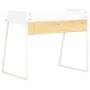 Escritorio color roble y blanco 90x60x88 cm de vidaXL, Escritorios - Ref: Foro24-20265, Precio: 80,11 €, Descuento: %