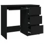 Schwarzer Sperrholz-Schreibtisch 90x45x76 cm von vidaXL, Schreibtische - Ref: Foro24-801374, Preis: 89,49 €, Rabatt: %
