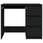 Escritorio de madera contrachapada negro 90x45x76 cm de vidaXL, Escritorios - Ref: Foro24-801374, Precio: 89,49 €, Descuento: %