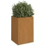 Corten steel planter 42x38x75 cm by vidaXL, Pots and planters - Ref: Foro24-821554, Price: 59,30 €, Discount: %