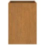 Jardinera de acero corten 42x38x75 cm de vidaXL, Maceteros y jardineras - Ref: Foro24-821554, Precio: 59,30 €, Descuento: %