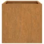 Jardinera de acero corten 62x30x29 cm de vidaXL, Maceteros y jardineras - Ref: Foro24-821556, Precio: 44,39 €, Descuento: %
