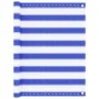 Toldo para balcón HDPE amarillo y blanco 90x400 cm de vidaXL, Sombrillas - Ref: Foro24-310889, Precio: 15,77 €, Descuento: %