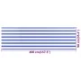 Toldo para balcón HDPE amarillo y blanco 90x400 cm de vidaXL, Sombrillas - Ref: Foro24-310889, Precio: 15,77 €, Descuento: %
