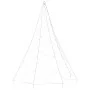 Árbol de pared con gancho metálico 720 LED colorido 5 m de vidaXL, Mangueras y guirnaldas de luces - Ref: Foro24-328647, Prec...