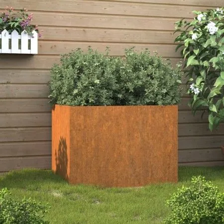 Corten steel planter 62x47x46 cm by vidaXL, Pots and planters - Ref: Foro24-821558, Price: 59,56 €, Discount: %