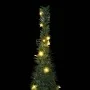 Árbol de Navidad artificial emergente con tira LED verde 210 cm de vidaXL, Arboles de navidad - Ref: Foro24-321525, Precio: 1...