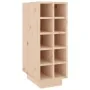 Botellero madera maciza de pino 23x34x61 cm de vidaXL, Botelleros - Ref: Foro24-820971, Precio: 65,29 €, Descuento: %