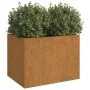 Corten steel planter 62x47x46 cm by vidaXL, Pots and planters - Ref: Foro24-821558, Price: 59,56 €, Discount: %