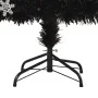 Árbol de Navidad copos de nieve LED fibra óptica negro 240 cm de vidaXL, Arboles de navidad - Ref: Foro24-328465, Precio: 155...