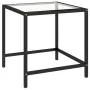 Mesita de centro 2 piezas vidrio templado negro de vidaXL, Mesas auxiliares - Ref: Foro24-331614, Precio: 109,82 €, Descuento: %