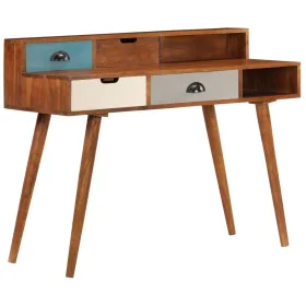 Escritorio de madera de acacia maciza 110x50x90 cm de vidaXL, Escritorios - Ref: Foro24-247937, Precio: 280,04 €, Descuento: %
