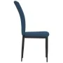 Esszimmerstühle 2 Einheiten aus blauem Samt von vidaXL, Essstühle - Ref: Foro24-326092, Preis: 87,22 €, Rabatt: %
