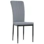 Sillas de comedor 2 unidades terciopelo gris claro de vidaXL, Sillas de comedor - Ref: Foro24-326093, Precio: 100,20 €, Descu...
