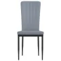 Sillas de comedor 2 unidades terciopelo gris claro de vidaXL, Sillas de comedor - Ref: Foro24-326093, Precio: 100,20 €, Descu...