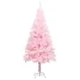 Árbol de Navidad artificial con soporte rosa PVC 210 cm de vidaXL, Arboles de navidad - Ref: Foro24-320999, Precio: 57,87 €, ...