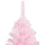 Árbol de Navidad artificial con soporte rosa PVC 210 cm de vidaXL, Arboles de navidad - Ref: Foro24-320999, Precio: 57,87 €, ...