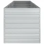 Arriate de acero galvanizado plateado 320x80x77 cm de vidaXL, Maceteros y jardineras - Ref: Foro24-316890, Precio: 93,38 €, D...