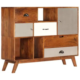 Solid acacia wood sideboard 115x35x86 cm by vidaXL, Sideboards - Ref: Foro24-247938, Price: 237,26 €, Discount: %