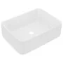 Luxuswaschbecken aus mattweißer Keramik, 41 x 30 x 12 cm von vidaXL, Sinkt - Ref: Foro24-147042, Preis: 74,34 €, Rabatt: %