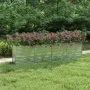 Arriate de acero galvanizado plateado 320x40x77 cm de vidaXL, Maceteros y jardineras - Ref: Foro24-316891, Precio: 95,51 €, D...
