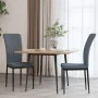 Sillas de comedor 2 unidades terciopelo gris oscuro de vidaXL, Sillas de comedor - Ref: Foro24-326094, Precio: 82,57 €, Descu...