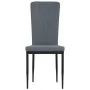 Sillas de comedor 2 unidades terciopelo gris oscuro de vidaXL, Sillas de comedor - Ref: Foro24-326094, Precio: 82,57 €, Descu...
