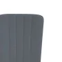 Sillas de comedor 2 unidades terciopelo gris oscuro de vidaXL, Sillas de comedor - Ref: Foro24-326094, Precio: 82,57 €, Descu...