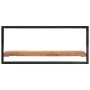 Wall shelves 2 units solid acacia wood 80x25x35 cm by vidaXL, Shelves and shelves - Ref: Foro24-338458, Price: 77,43 €, Disco...
