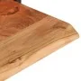 Wall shelves 2 units solid acacia wood 80x25x35 cm by vidaXL, Shelves and shelves - Ref: Foro24-338458, Price: 77,43 €, Disco...