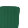 Sillas de comedor 2 unidades terciopelo verde oscuro de vidaXL, Sillas de comedor - Ref: Foro24-326095, Precio: 87,43 €, Desc...