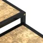 Mesas de centro 2 unidades MDF negro y amarillo de vidaXL, Mesas auxiliares - Ref: Foro24-331656, Precio: 41,79 €, Descuento: %