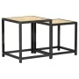 Mesas de centro 2 unidades MDF roble Sonoma de vidaXL, Mesas auxiliares - Ref: Foro24-331657, Precio: 39,74 €, Descuento: %