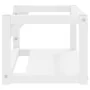 Estructura de lavabo suspendido hierro blanco 59x38x31 cm de vidaXL, Tocadores de baño - Ref: Foro24-338491, Precio: 45,71 €,...