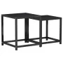 Couchtische 2 Einheiten aus schwarzem MDF von vidaXL, Seitentische - Ref: Foro24-331658, Preis: 39,66 €, Rabatt: %