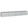 Arriate de acero galvanizado plateado 320x40x45 cm de vidaXL, Maceteros y jardineras - Ref: Foro24-316893, Precio: 61,09 €, D...