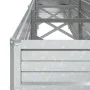 Arriate de acero galvanizado plateado 320x40x45 cm de vidaXL, Maceteros y jardineras - Ref: Foro24-316893, Precio: 61,09 €, D...