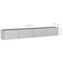 Arriate de acero galvanizado plateado 320x40x45 cm de vidaXL, Maceteros y jardineras - Ref: Foro24-316893, Precio: 61,09 €, D...