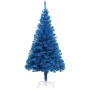 Árbol de Navidad artificial con soporte PVC azul 210 cm de vidaXL, Arboles de navidad - Ref: Foro24-321005, Precio: 52,80 €, ...