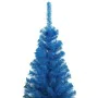 Árbol de Navidad artificial con soporte PVC azul 210 cm de vidaXL, Arboles de navidad - Ref: Foro24-321005, Precio: 52,80 €, ...