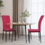 Sillas de comedor 2 unidades terciopelo rojo tinto de vidaXL, Sillas de comedor - Ref: Foro24-326098, Precio: 91,68 €, Descue...