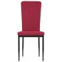 Sillas de comedor 2 unidades terciopelo rojo tinto de vidaXL, Sillas de comedor - Ref: Foro24-326098, Precio: 91,68 €, Descue...