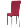 Sillas de comedor 2 unidades terciopelo rojo tinto de vidaXL, Sillas de comedor - Ref: Foro24-326098, Precio: 91,68 €, Descue...