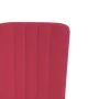 Sillas de comedor 2 unidades terciopelo rojo tinto de vidaXL, Sillas de comedor - Ref: Foro24-326098, Precio: 91,68 €, Descue...