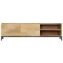 Mueble para TV madera maciza de mango 145x30x41 cm de vidaXL, Muebles TV - Ref: Foro24-247944, Precio: 278,30 €, Descuento: %