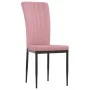 4 Esszimmerstühle aus rosa Samt von vidaXL, Essstühle - Ref: Foro24-326108, Preis: 161,35 €, Rabatt: %