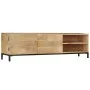 Mueble para TV madera maciza de mango 145x30x41 cm de vidaXL, Muebles TV - Ref: Foro24-247944, Precio: 278,30 €, Descuento: %