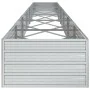 Galvanized silver steel flowerbed 600x80x45 cm by vidaXL, Pots and planters - Ref: Foro24-316903, Price: 101,79 €, Discount: %