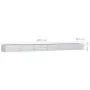 Arriate de acero galvanizado plateado 600x80x45 cm de vidaXL, Maceteros y jardineras - Ref: Foro24-316903, Precio: 101,79 €, ...