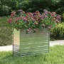 Arriate de acero galvanizado plateado 100x40x77 cm de vidaXL, Maceteros y jardineras - Ref: Foro24-316896, Precio: 43,10 €, D...